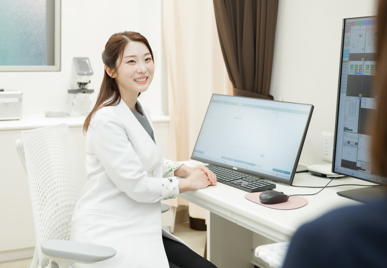 女性医師による診療